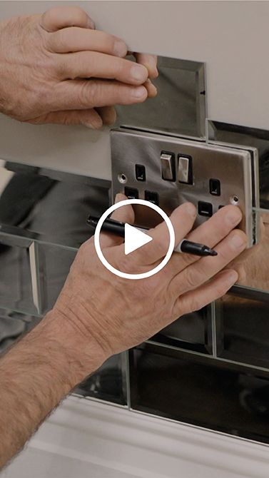 Wandfliesen Quadratisch - Verspiegelt – Paket-view5