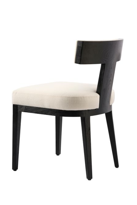Juno Circular Dining Table and 6 Vista Dining chairs-view4