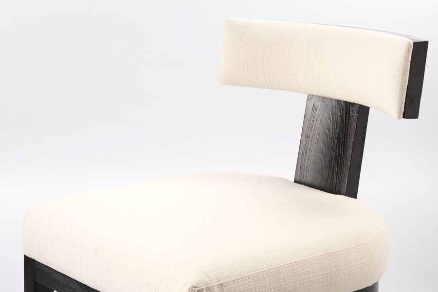 Juno Circular Dining Table and 6 Vista Dining chairs-view7