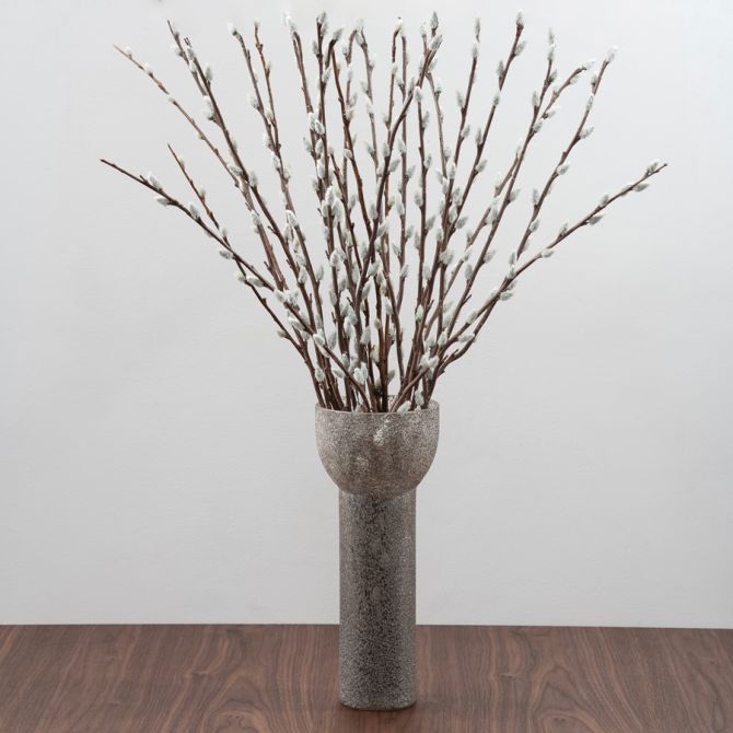 Große Gesprenkelte Glasvase-view2