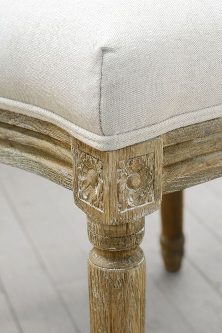 Rose French Limed Oak Rectangular Back Dining Occasional Armchair My Furniture Rose French Limed Oak Rectangular, Lime Washed Oak Dining Chairs
