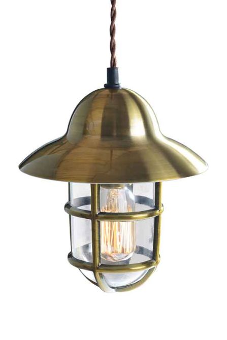 Tristan Messing Hanglamp in Industriestijl - Beeld #0