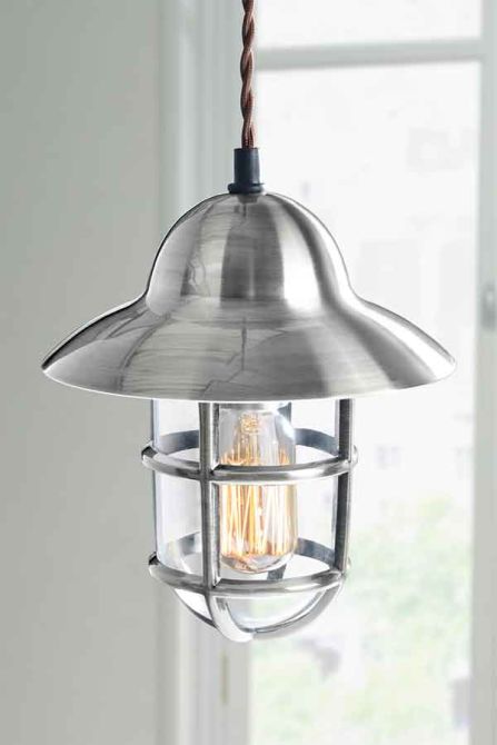 Tristan Chromen Hanglamp in Industriestijl - Beeld #0