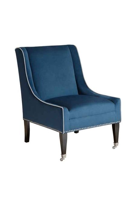 Lauren Lounge stoel/fauteuil - Blauw - Beeld #0