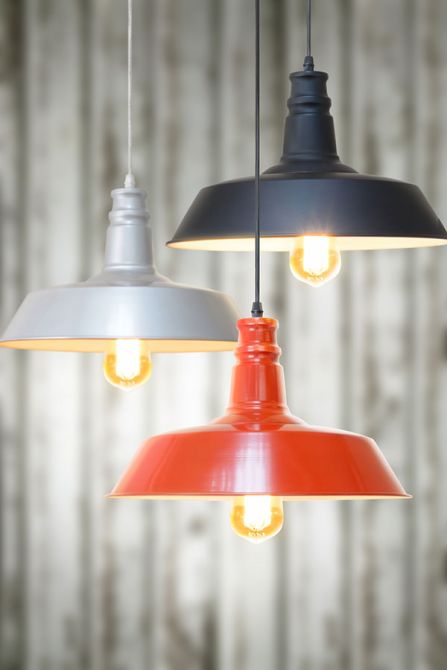 Pascal Red Vintage Pendant Light - gft-view2
