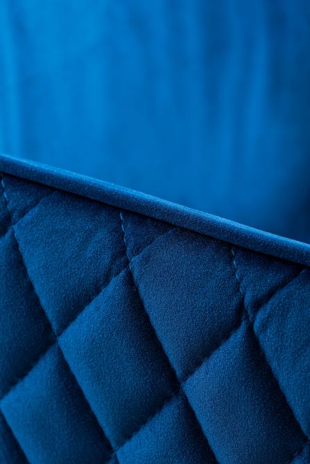 Watson Carver Stuhl - Tintenblau mit schwarzen Beinen  - Bild #0