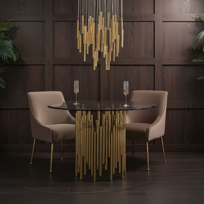 Rubell Brass Pendant-view2