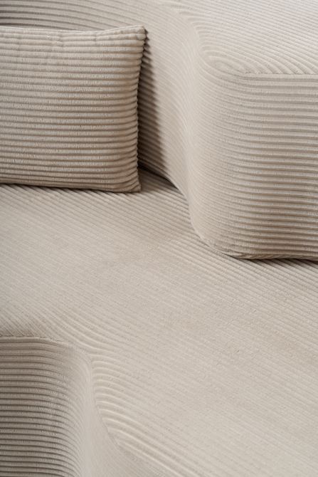 Zzofa Bedbank Licht Taupe-view5