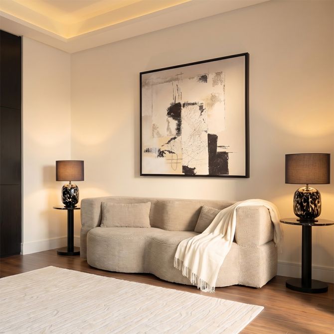 Zzofa Canapé-lit – Double – Taupe clair-view3