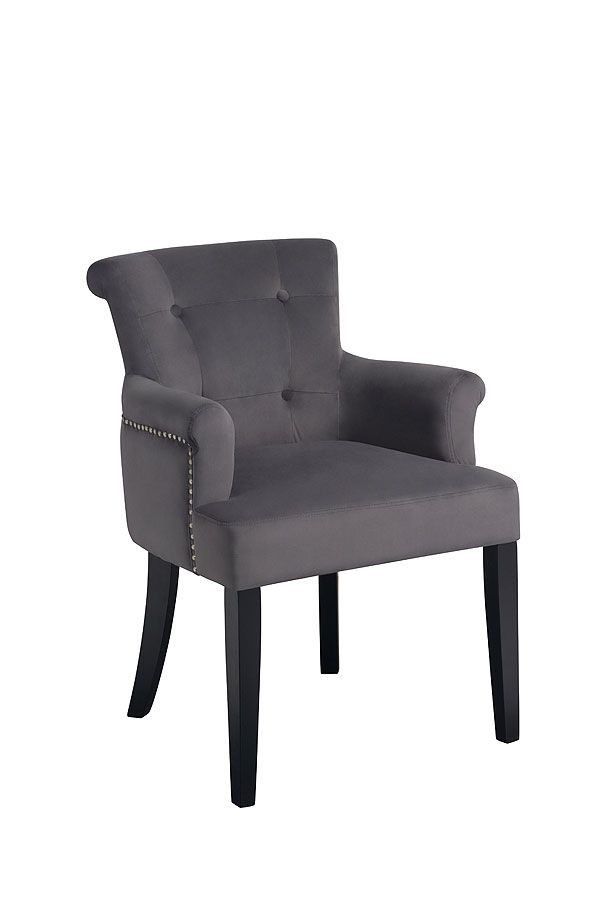 Positano Smoke Carver chair with ring back My furniture