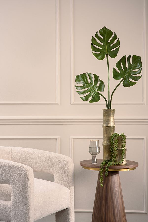Artificial Large Cheese Plant Leaf