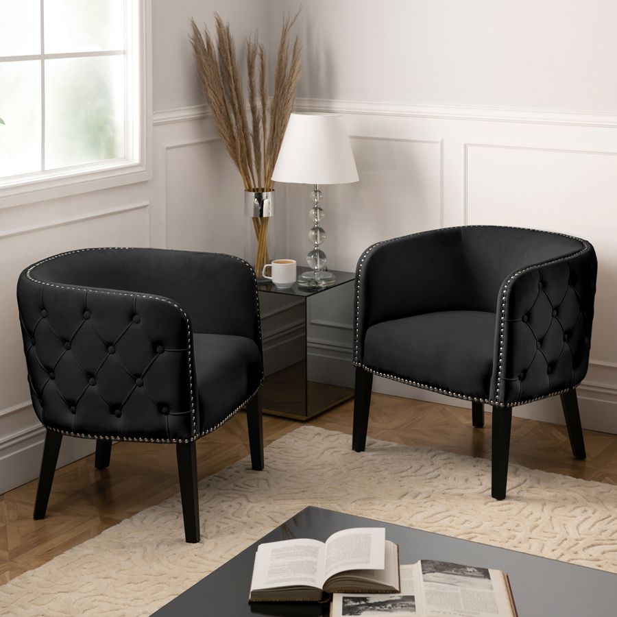 Margonia Tub Chair Black