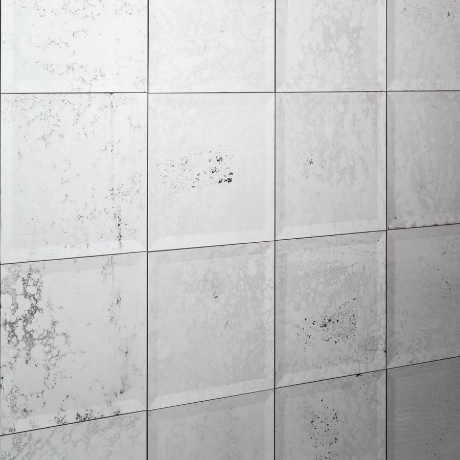 30 x 30 Vintage effect bevelled mirror square tiles my furniture