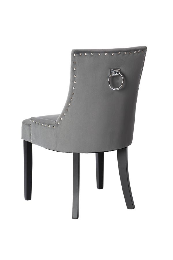 Torino Dining Chair with Back Ring Smoke