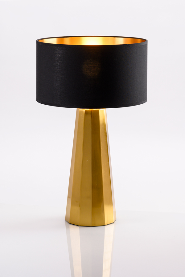 Image of Docena Table Light Black / Brass