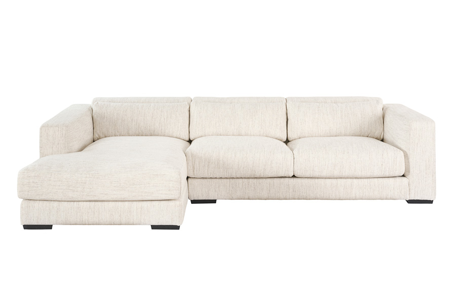 Dolce Corner Sofa Left Hand Natural Linen
