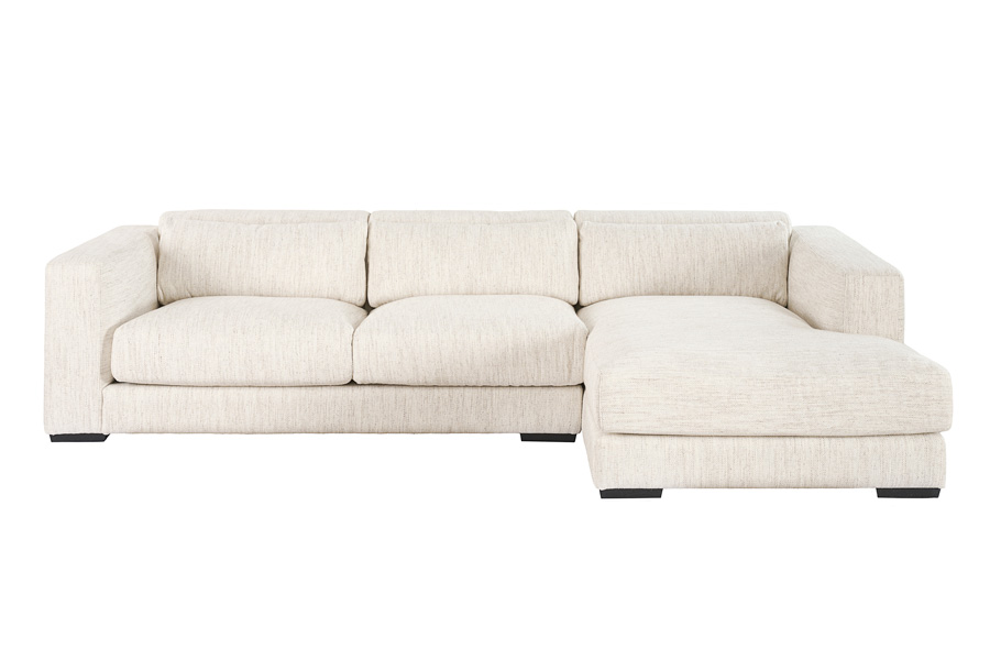 Dolce Corner Sofa Right Hand Natural Linen