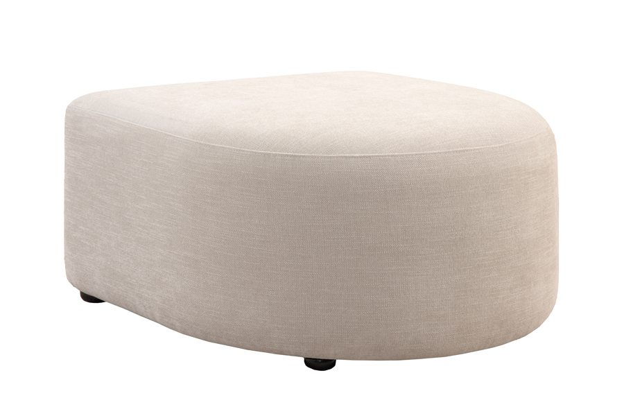 Dune Footstool – Parchment