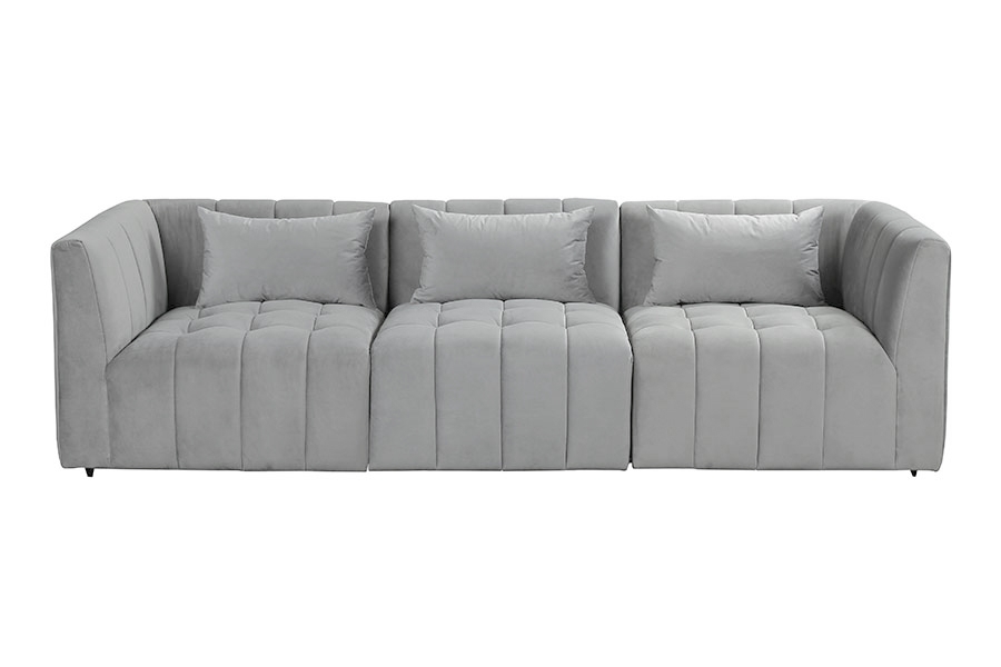Image of Essen Three Seat Sofa ??? Dove Grey