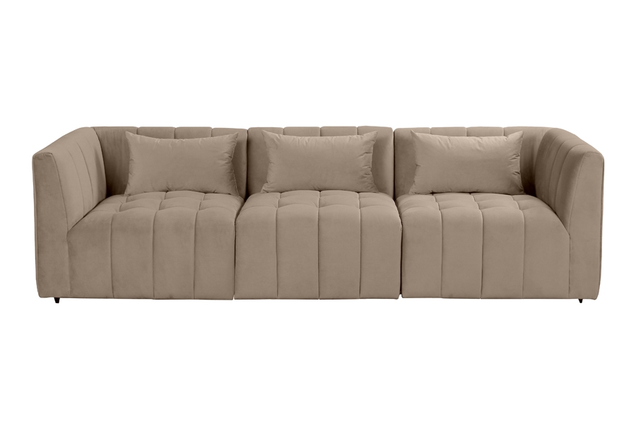 Essen Three Seat Sofa – Taupe