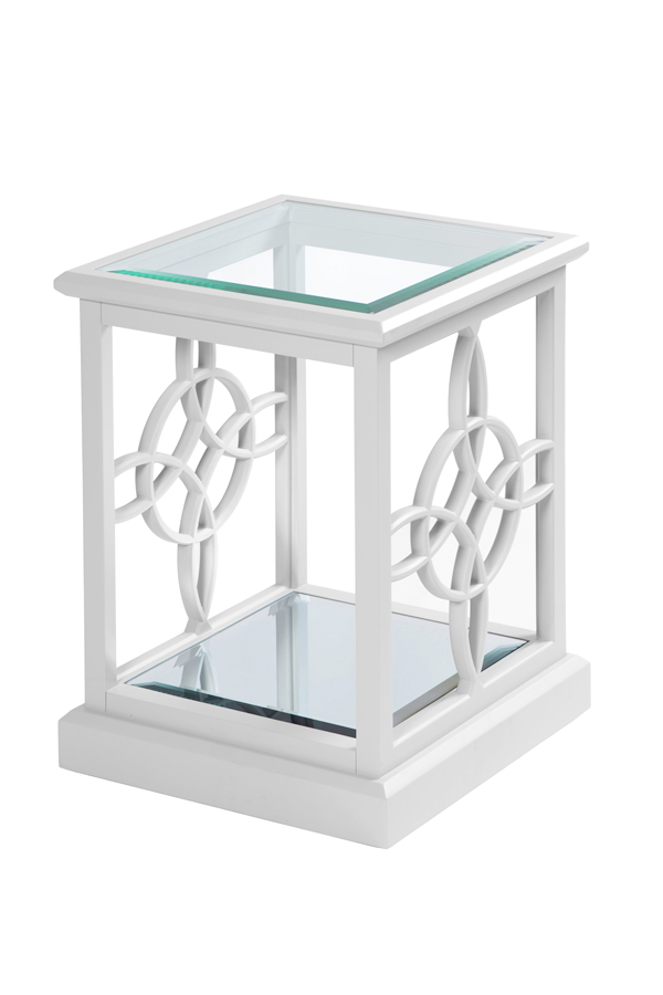 Etienne Grey Side Table