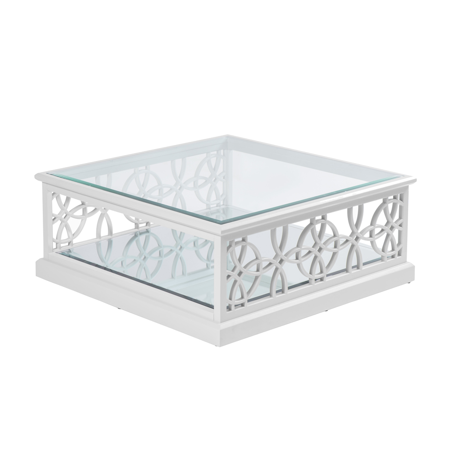 Etienne White Coffee Table
