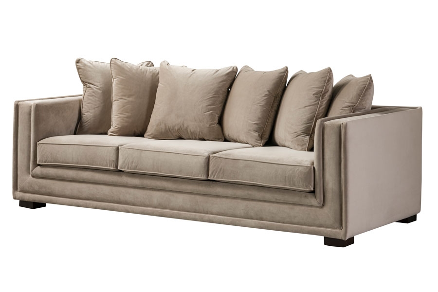 Holburn Three Seat Sofa - Taupe