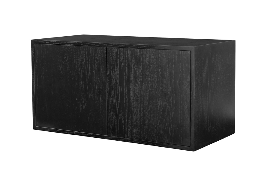 Inga Black Oak Floating Sideboard