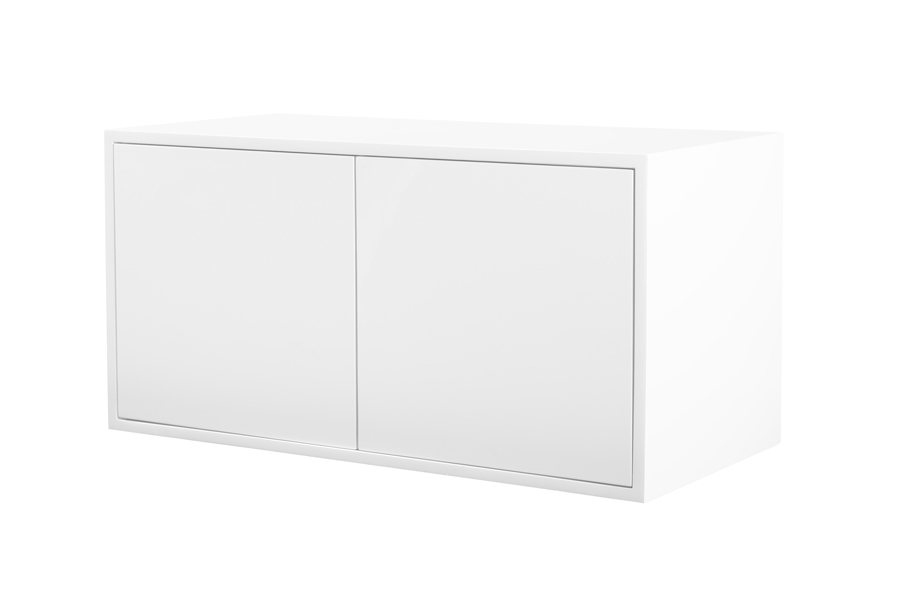 Image of Inga White Floating Sideboard