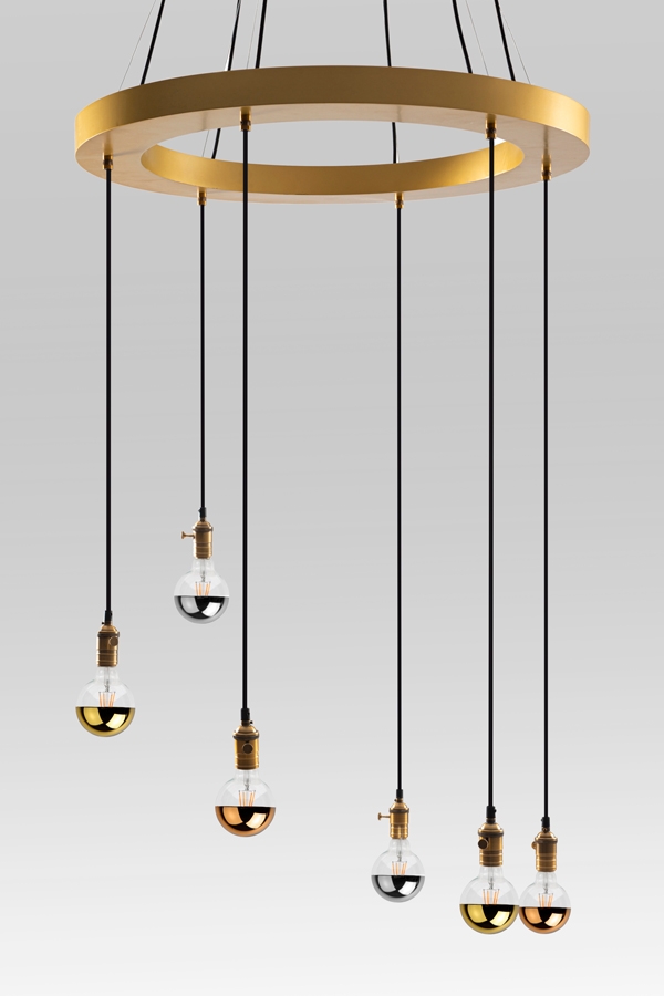 Image of Barrington Chandelier Brass