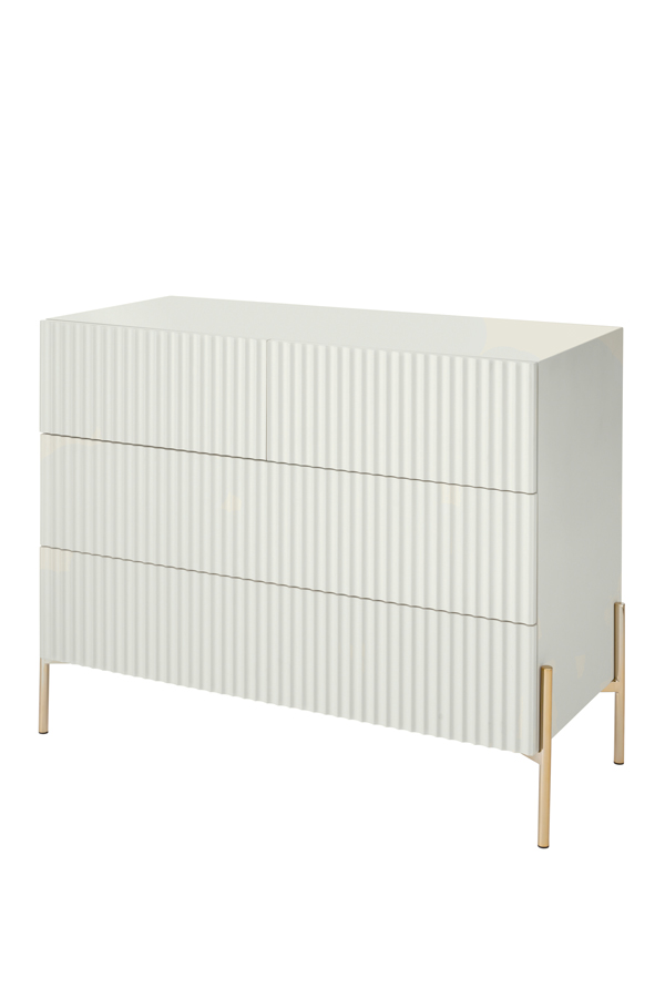 Image of Lexington Pebble Grey Chest of Drawers