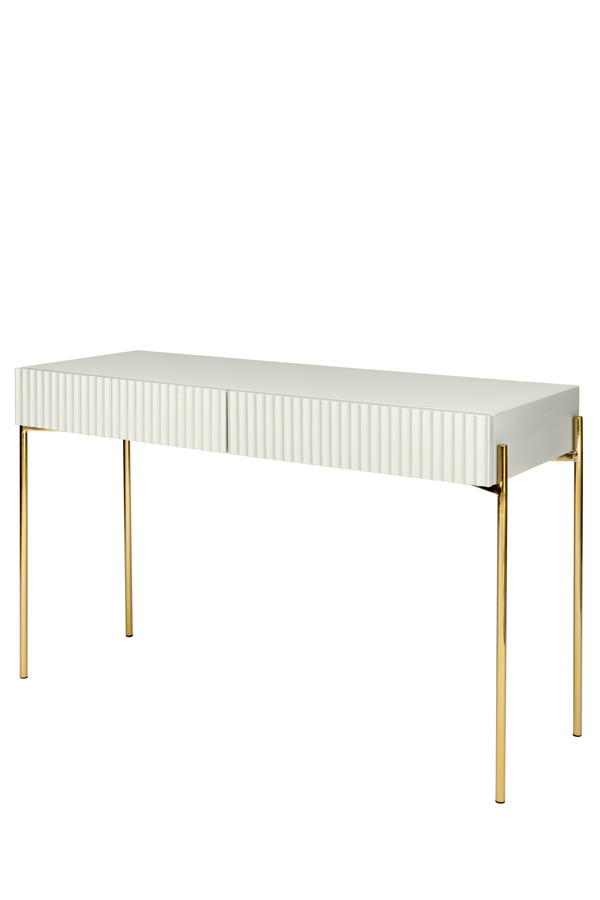 Image of Lexington Pebble Grey Console Table