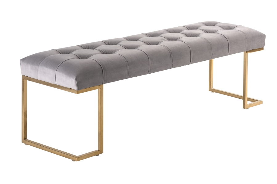 Lorenzo Bench - Dove Grey