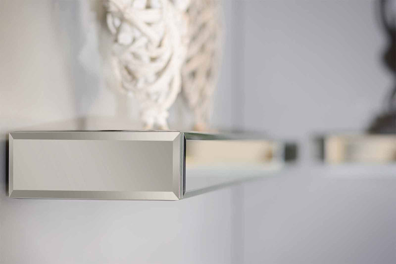 90cm mirror shelf – mirrored floating wall shelf – my ...