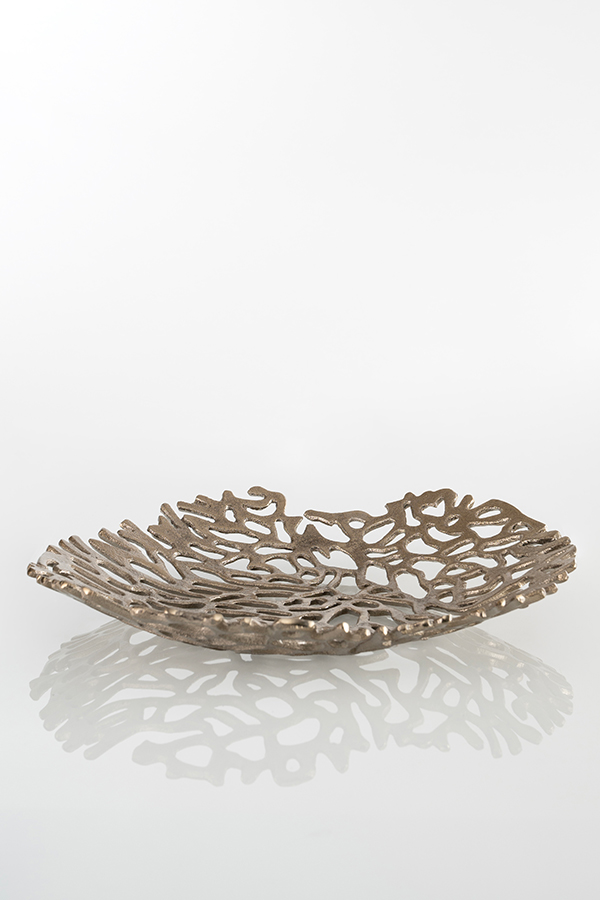 Nassau Coral Bowl Brass