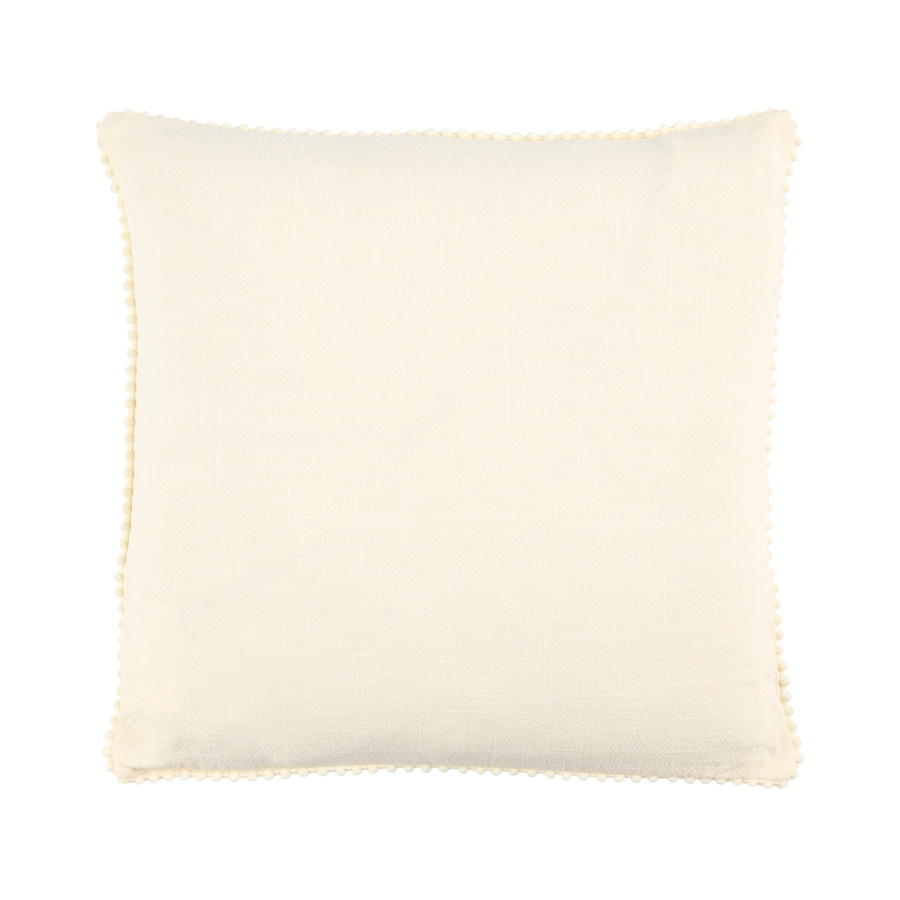 Olivia Trimmed Square Cushion