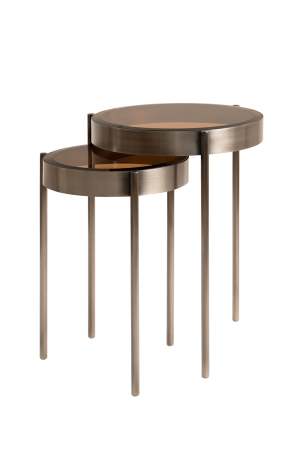 Orion Bronze Nesting Side Tables