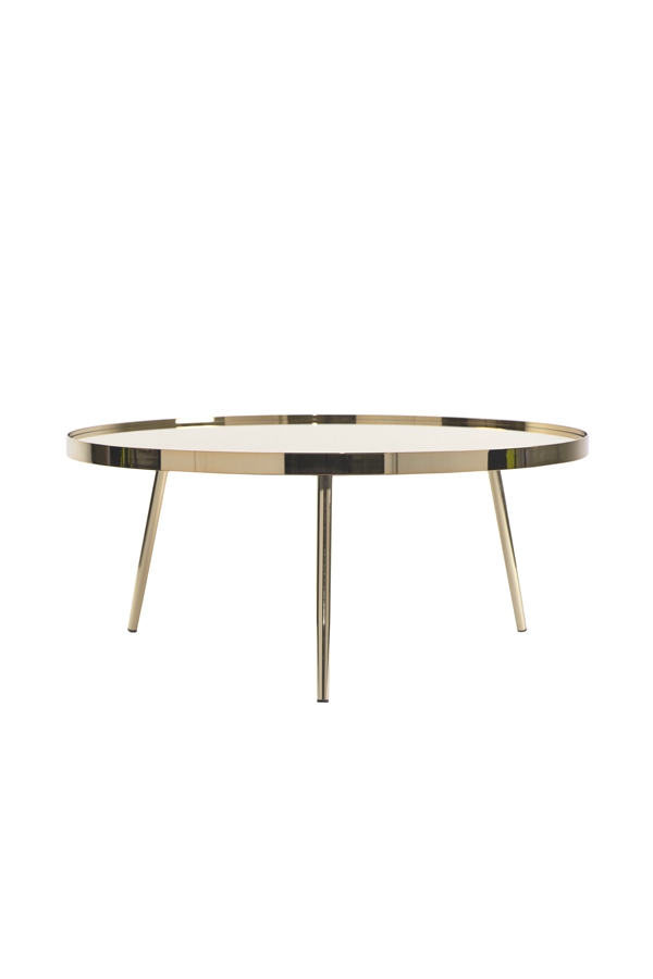 Panatella Brass Coffee Table