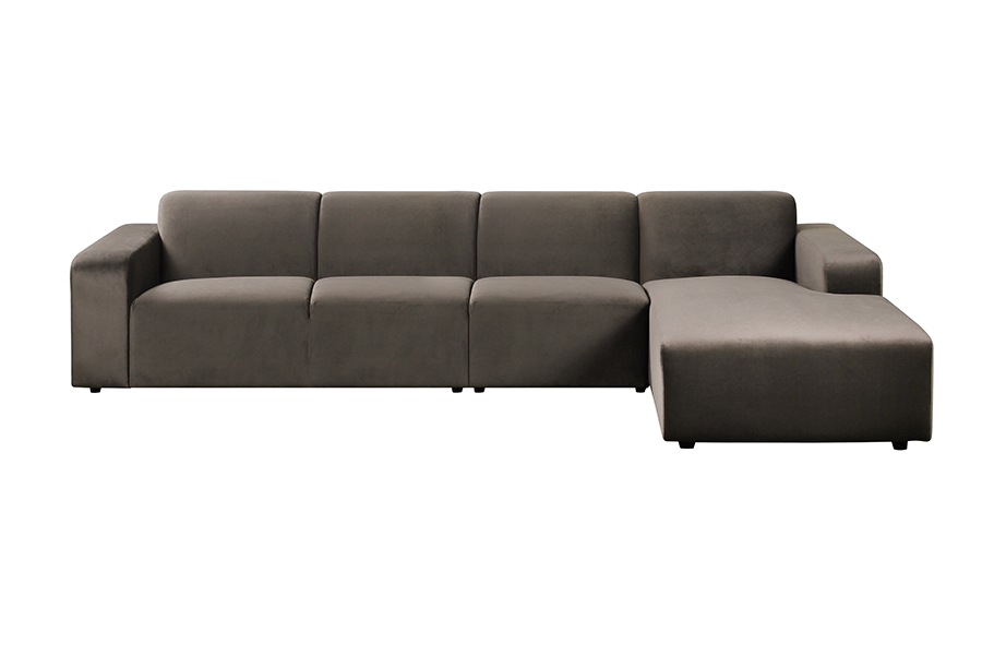Pebble Large Right Hand Corner Sofa - Carbon