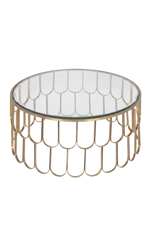 Pino Brass Coffee Table