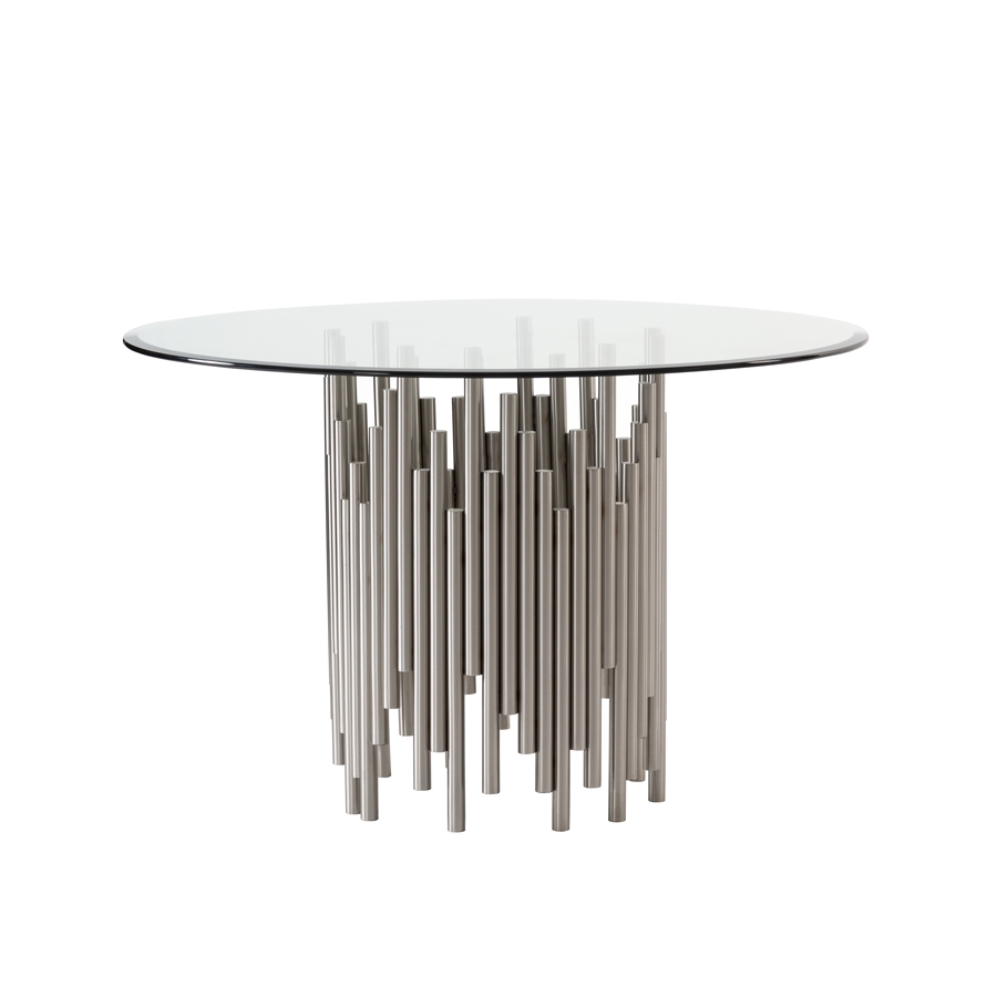 Image of Rubell Silver Dining Table