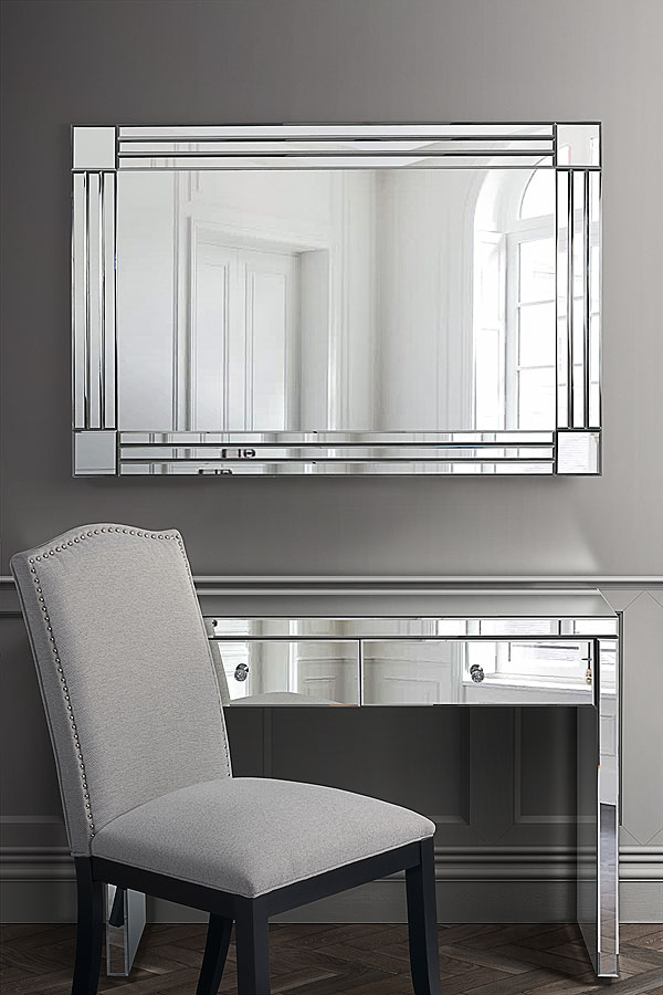 Stream Rectangle Wall Mirror