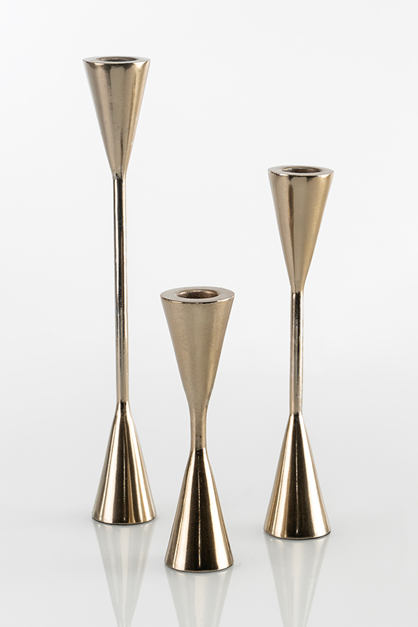 Image of Tivoli Candle Holders Brass
