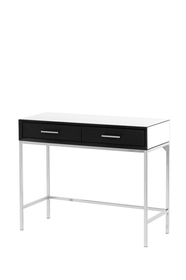 Trio Black Console Table