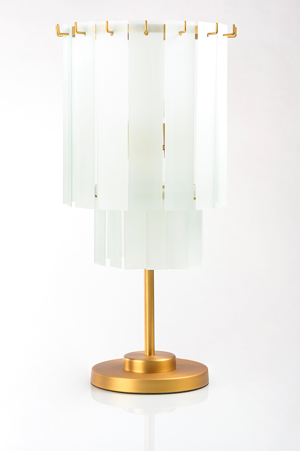Veil Brass Table Light
