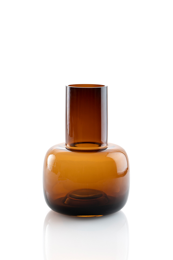 Large Sienna Glass Vase