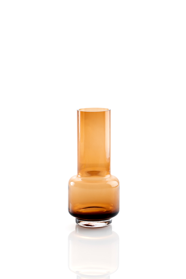 Medium Ginger Glass Vase