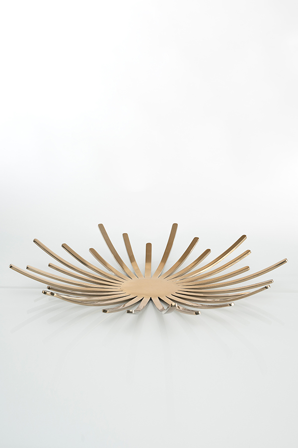Zia Bowl Brass